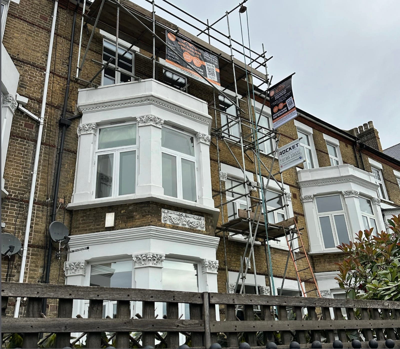 Period Property Restoration — London, by Rocket Scaffolding
